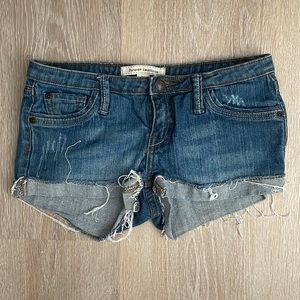 Forever 21 denim jean shorts